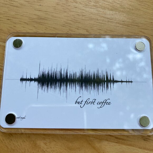 But First Coffee Soundwave Magnet - Picture 3 of 6
